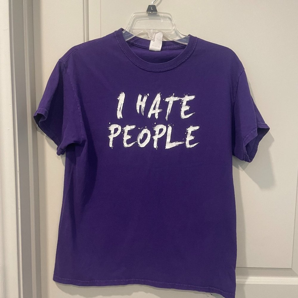 "I HATE PEOPLE" T-shirt
